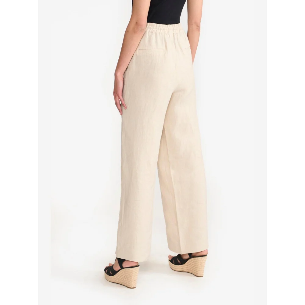 Perona Amora Beige Relaxed Fit Pant - Image 2