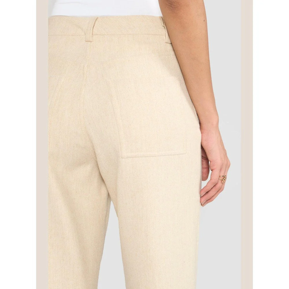 Perona Joanne Ivory Relaxed Fit Pants - Image 4