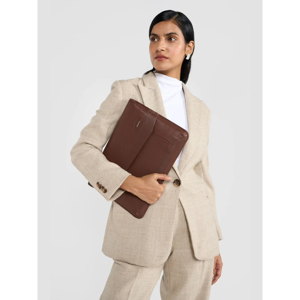 Perona Juleus Brown Laptop Bag - Image 6