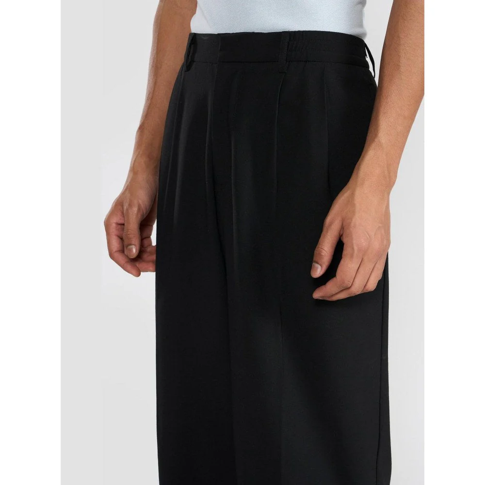 Perona Julio Black Relaxed Fit Pant - Image 3