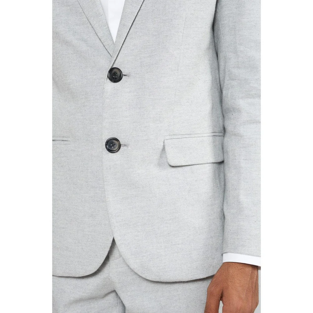 Perona Warren Grey Single Breasted Blazer - Image 4
