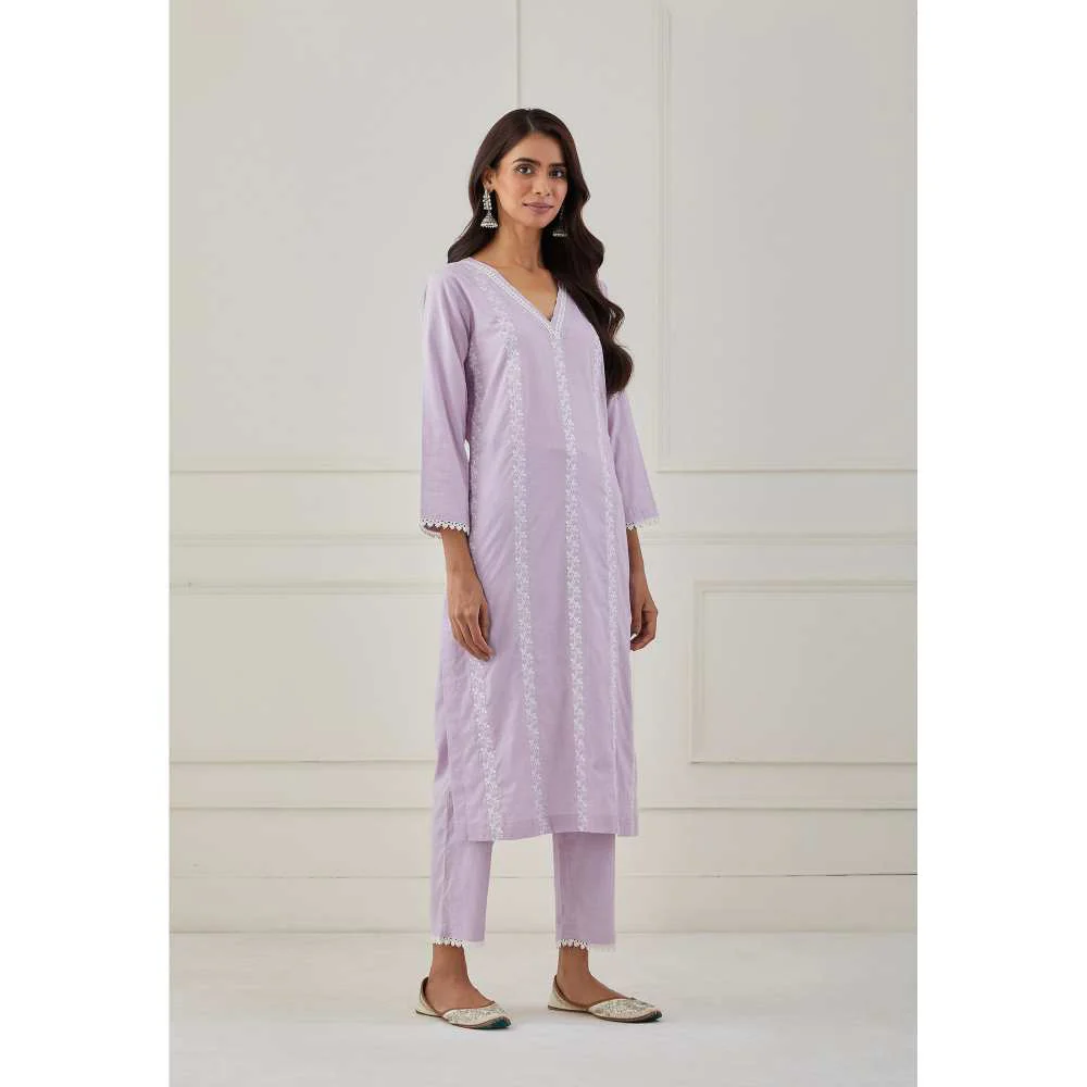 Priya Chaudhary Purple Pants - Image 2