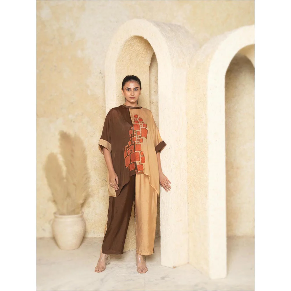 Punam Khetann COCOA DRIFT Co-Ord Set - Image 4