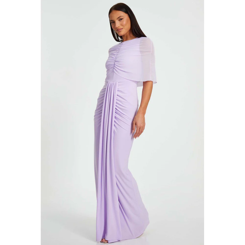 Quiz Clothing Lavender Women Bodycon Dress - Image 3