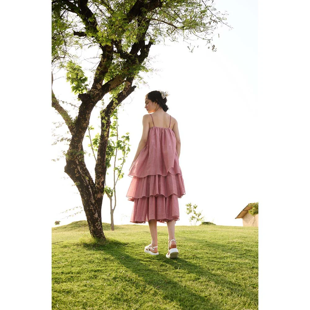 Raas Life Mauve Princess Dress Printed Dress - Image 2