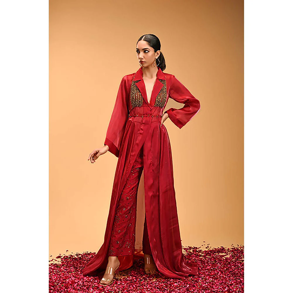 RIRASA Pathakam Red Cape - Image 3