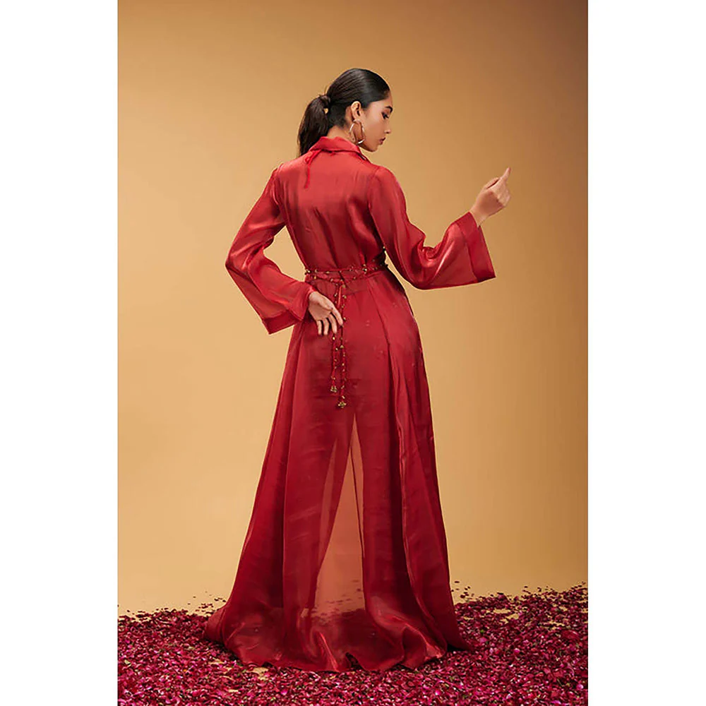 RIRASA Pathakam Red Cape - Image 4