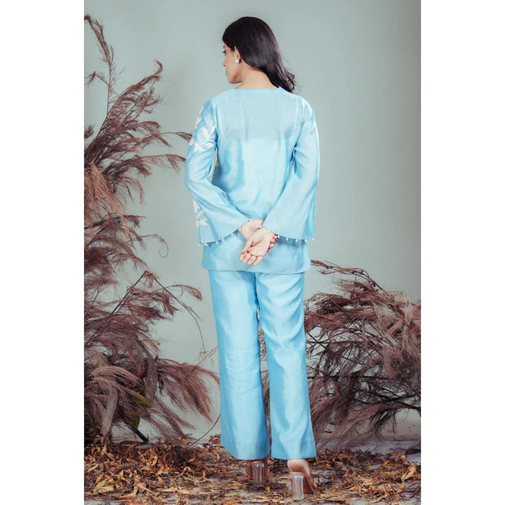 RIRASA Sant Blue Top And Pant - Image 2
