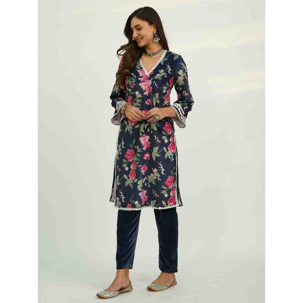 Roze Adya Velvet (Set Of 2) - Image 4