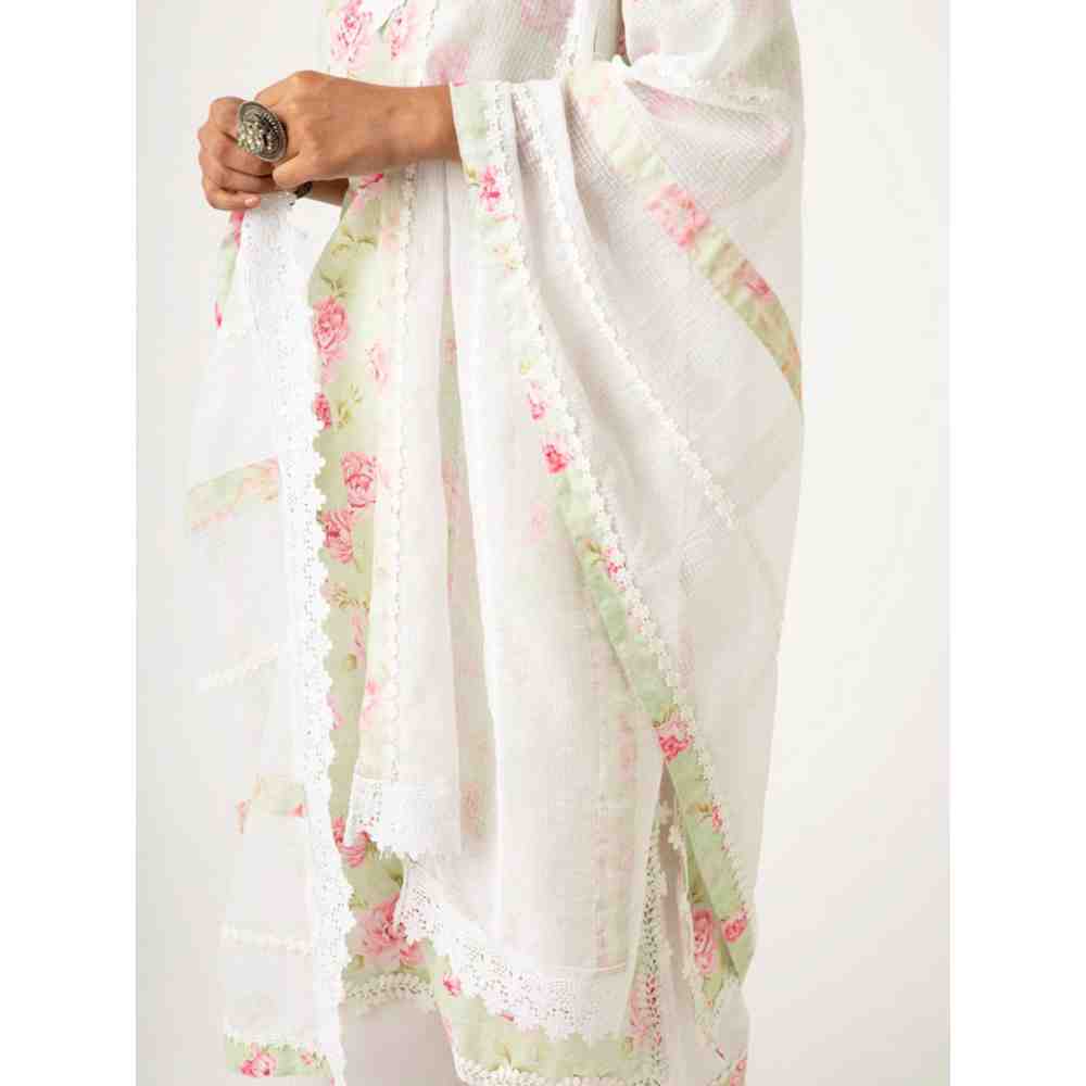 Roze Hazreen Kurta (Set of 3) - Image 3