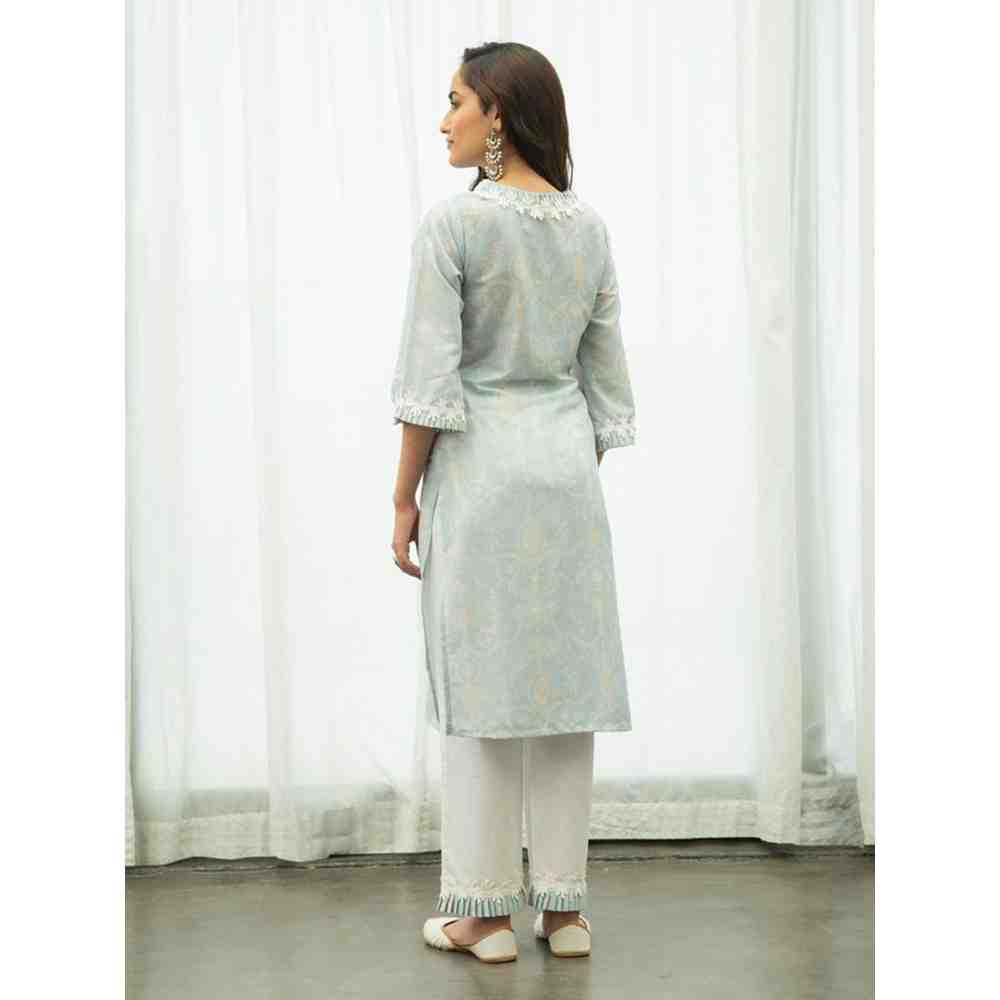 Roze Nazia Kurta - Image 2