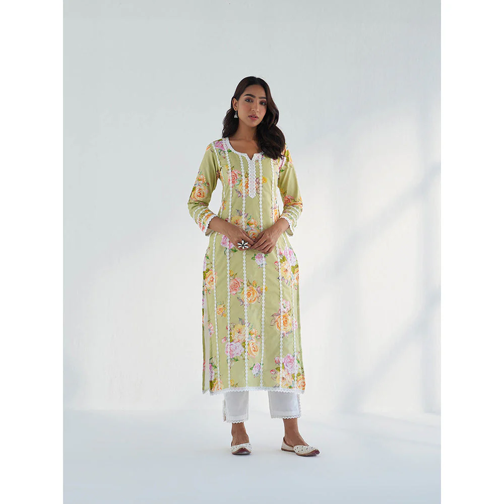 Roze Sahar Kurta