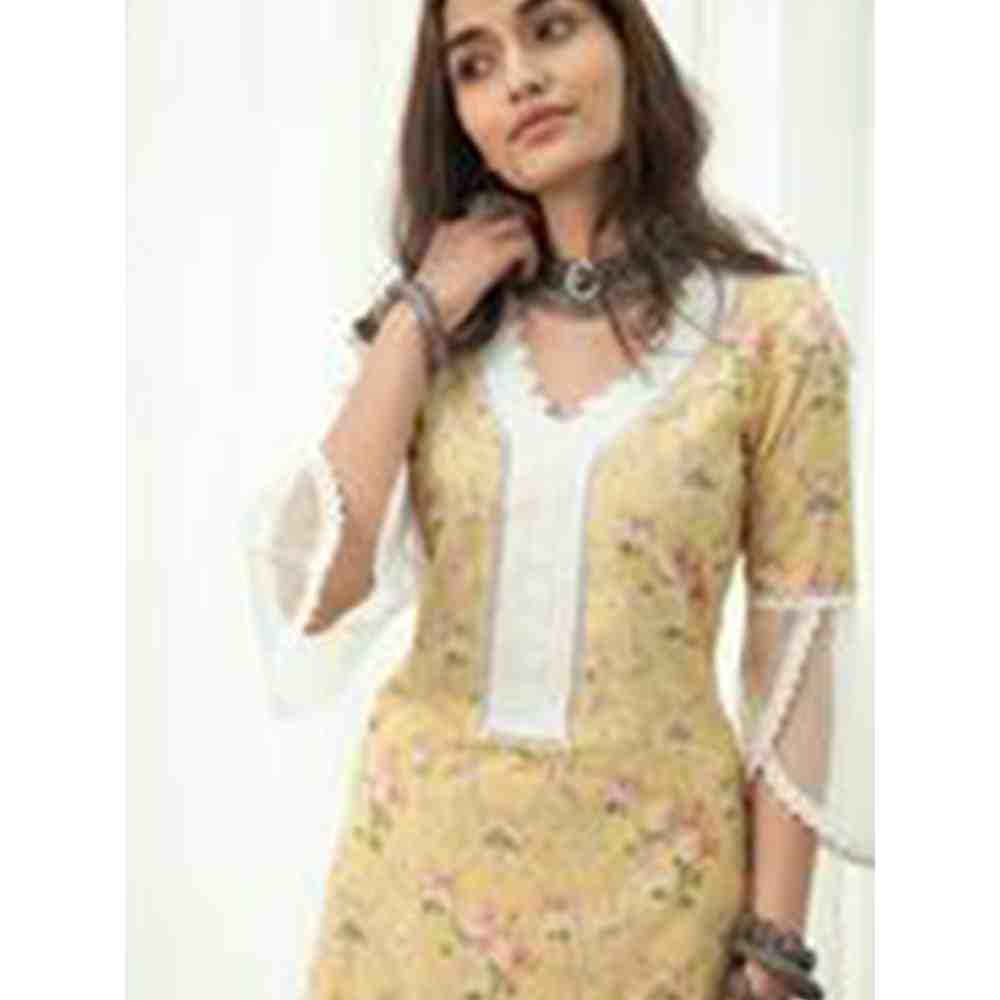 Roze Zoya Kurta (Set of 3) - Image 7