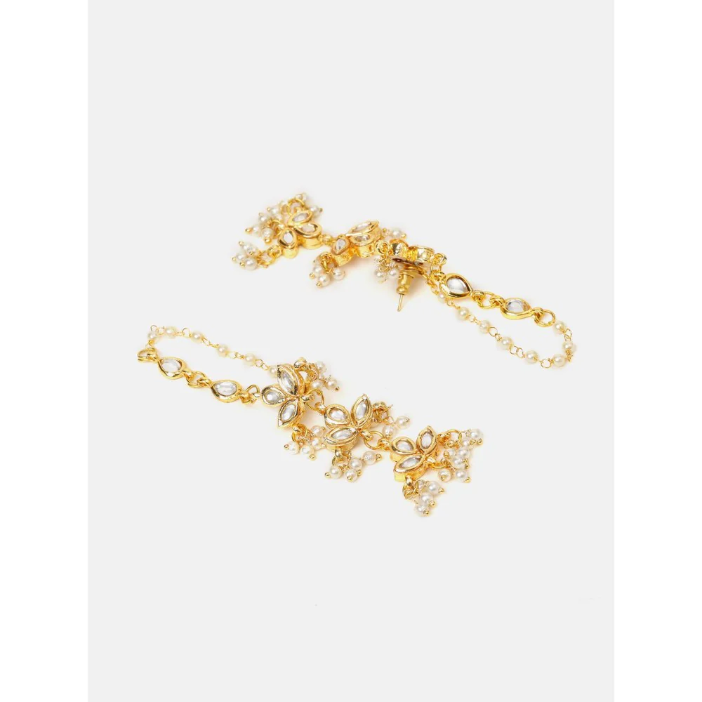 Ruby Raang Studio Chandani Moti Earrings - Image 4