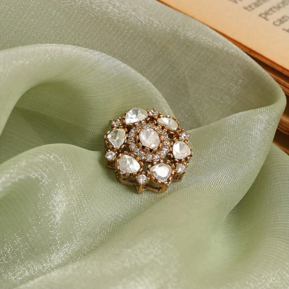 Ruby Raang Studio Crown Leaf Hair Pin - Image 2