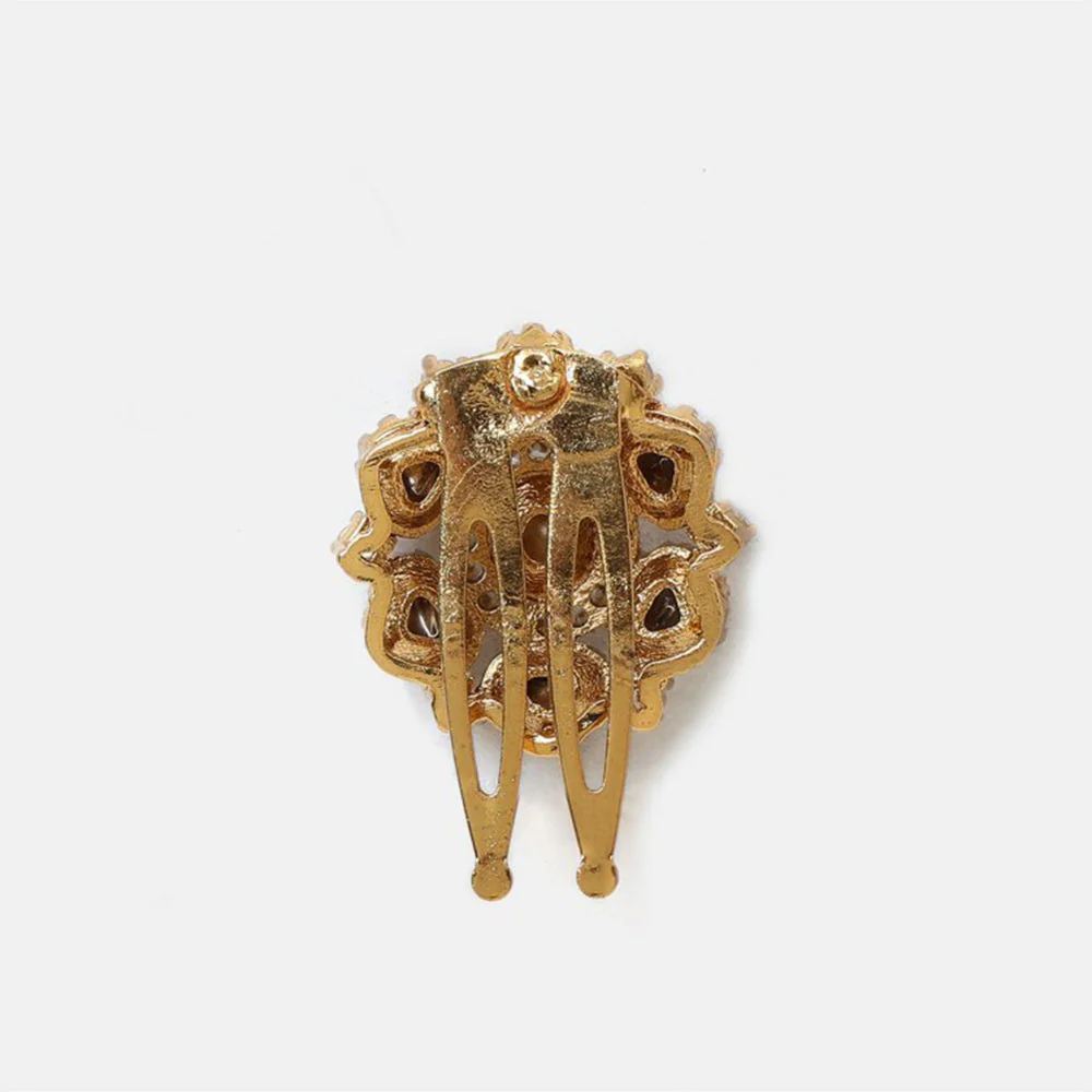 Ruby Raang Studio Crown Leaf Hair Pin - Image 5