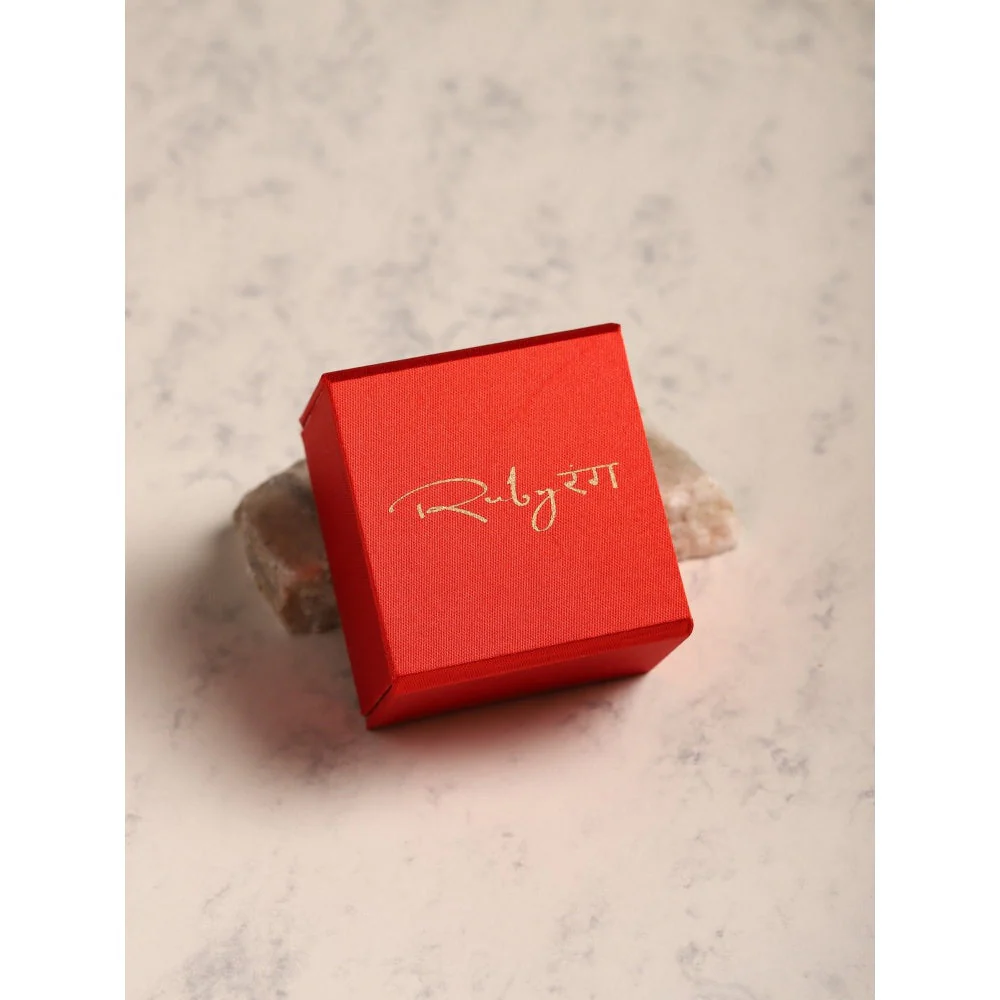 Ruby Raang Studio Gold Plated Kundan Mathapatti - Image 5