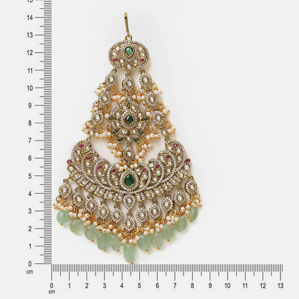 Ruby Raang Studio Green Drops Passa - Image 5