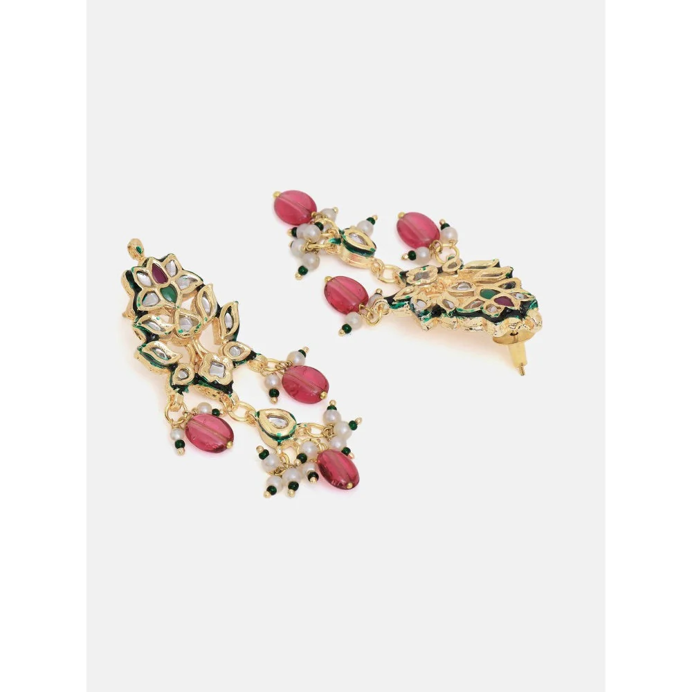 Ruby Raang Studio Kundan and Stonework Jewellery Set - Image 6