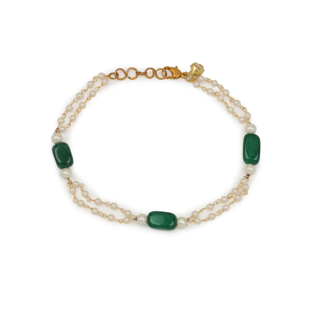 Ruby Raang Studio Pearl Anklets - Image 3