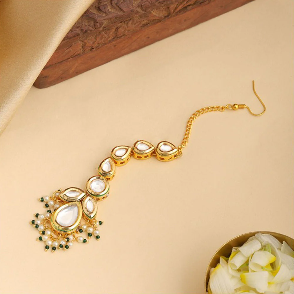 Ruby Raang Studio Roshni Maang Tikka - Image 2