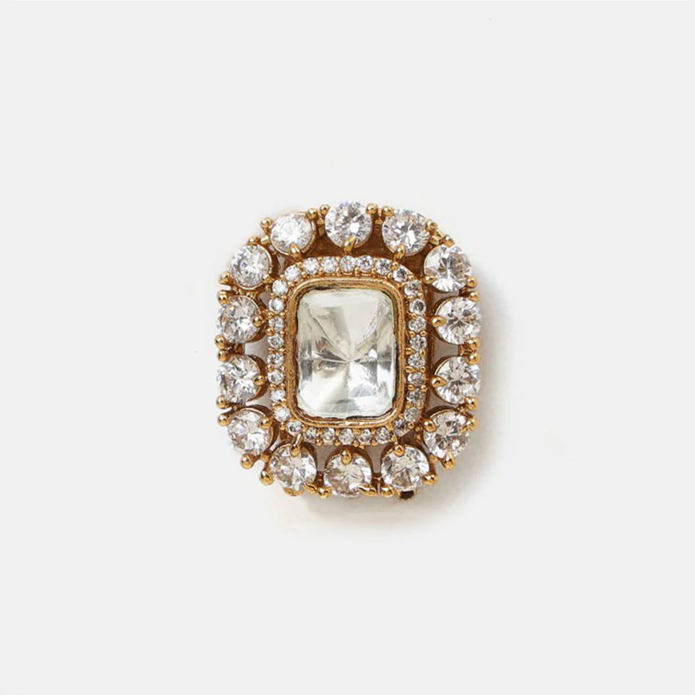 Ruby Raang Studio Silken Floral Hair Pin - Image 3