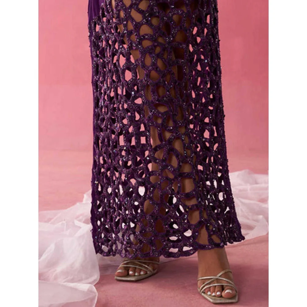 Rukinder Kumar Twilight Sequins Stunner Maxi Dress - Image 2