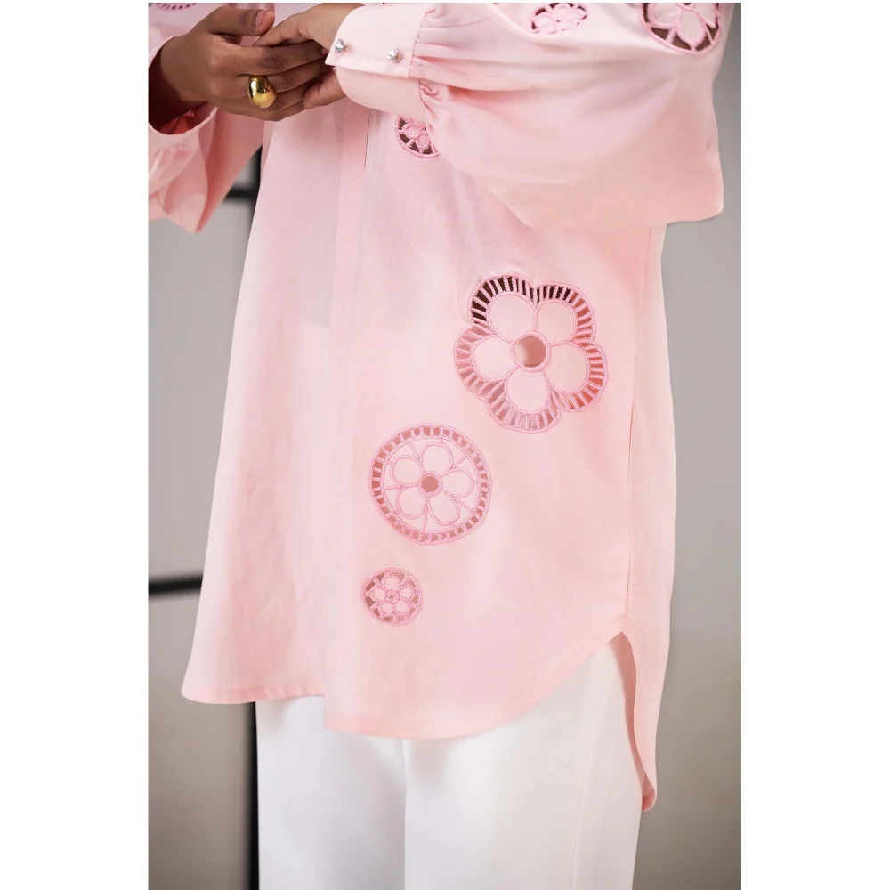 SAKSHI G CHAWLA Pink Jana Shirt - Image 3