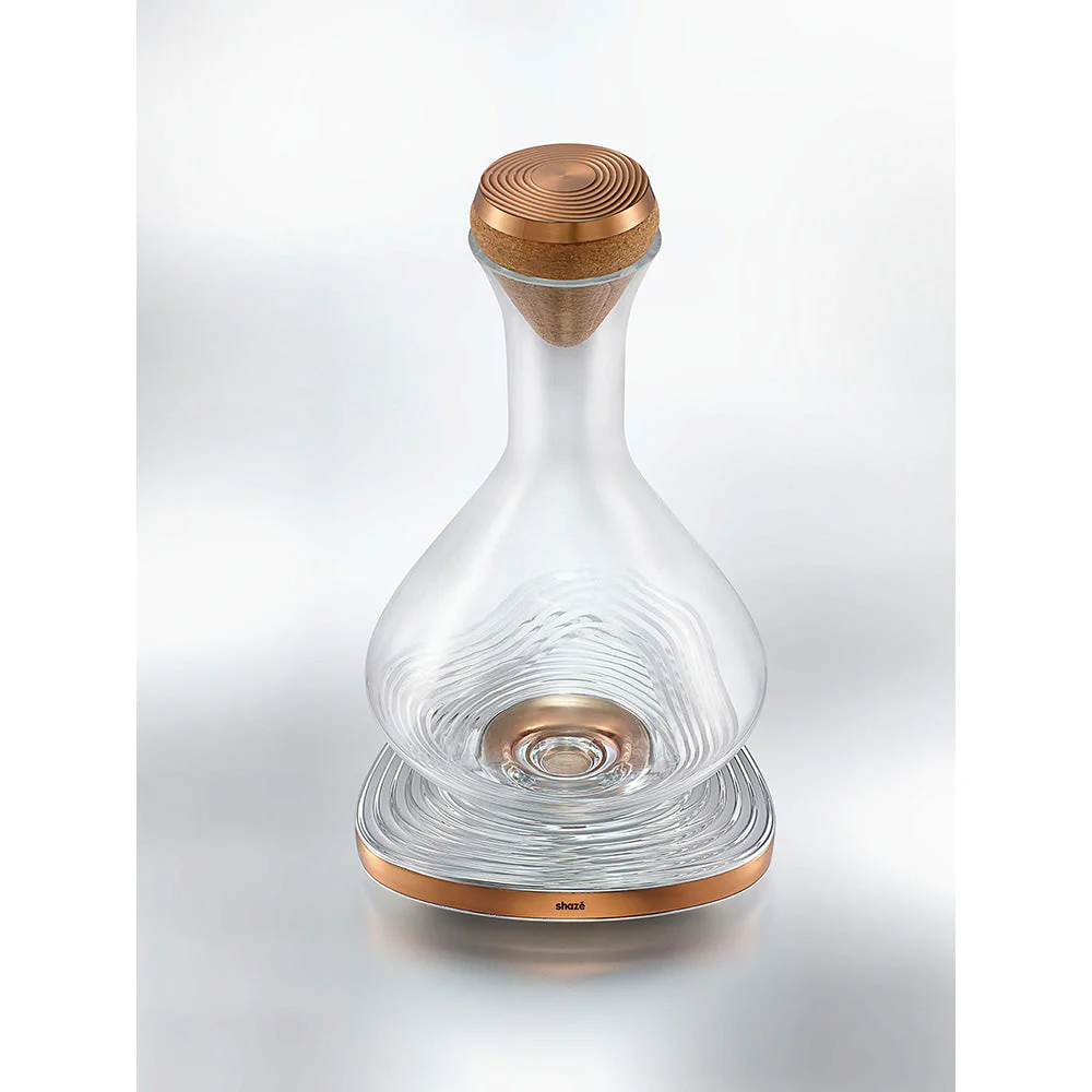 Shaze Alchemist Spirit Decanter- For Wine Liquor Scotch Bourbon Vodka- 750 Ml - Image 7