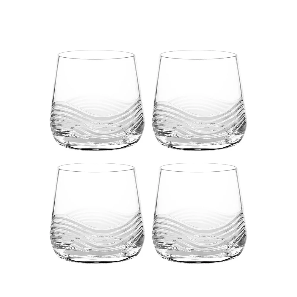 Shaze The Alpha Tumbler Glasses (Pack of 4)