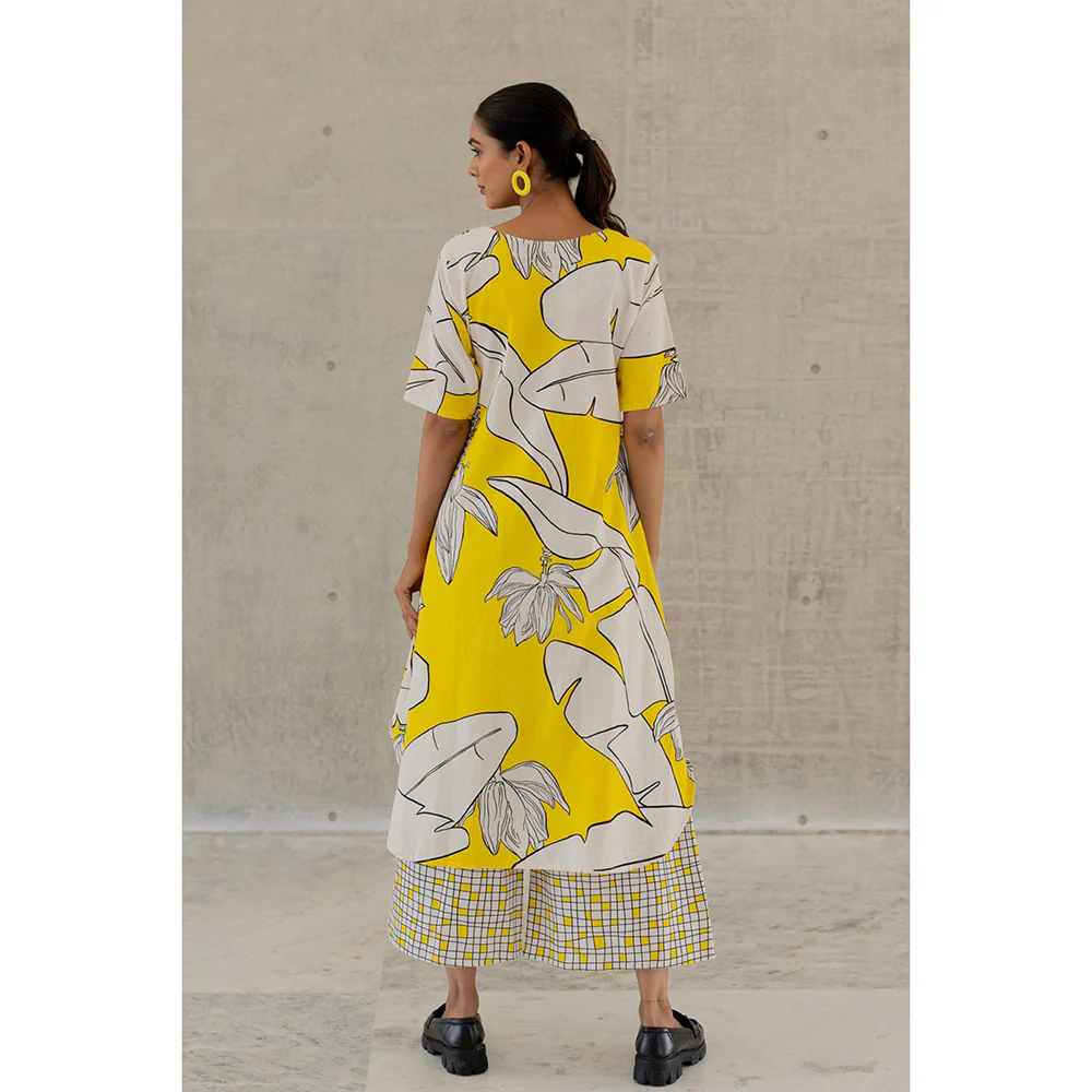 Silai Studio Plantain Orchard Kurta - Image 6