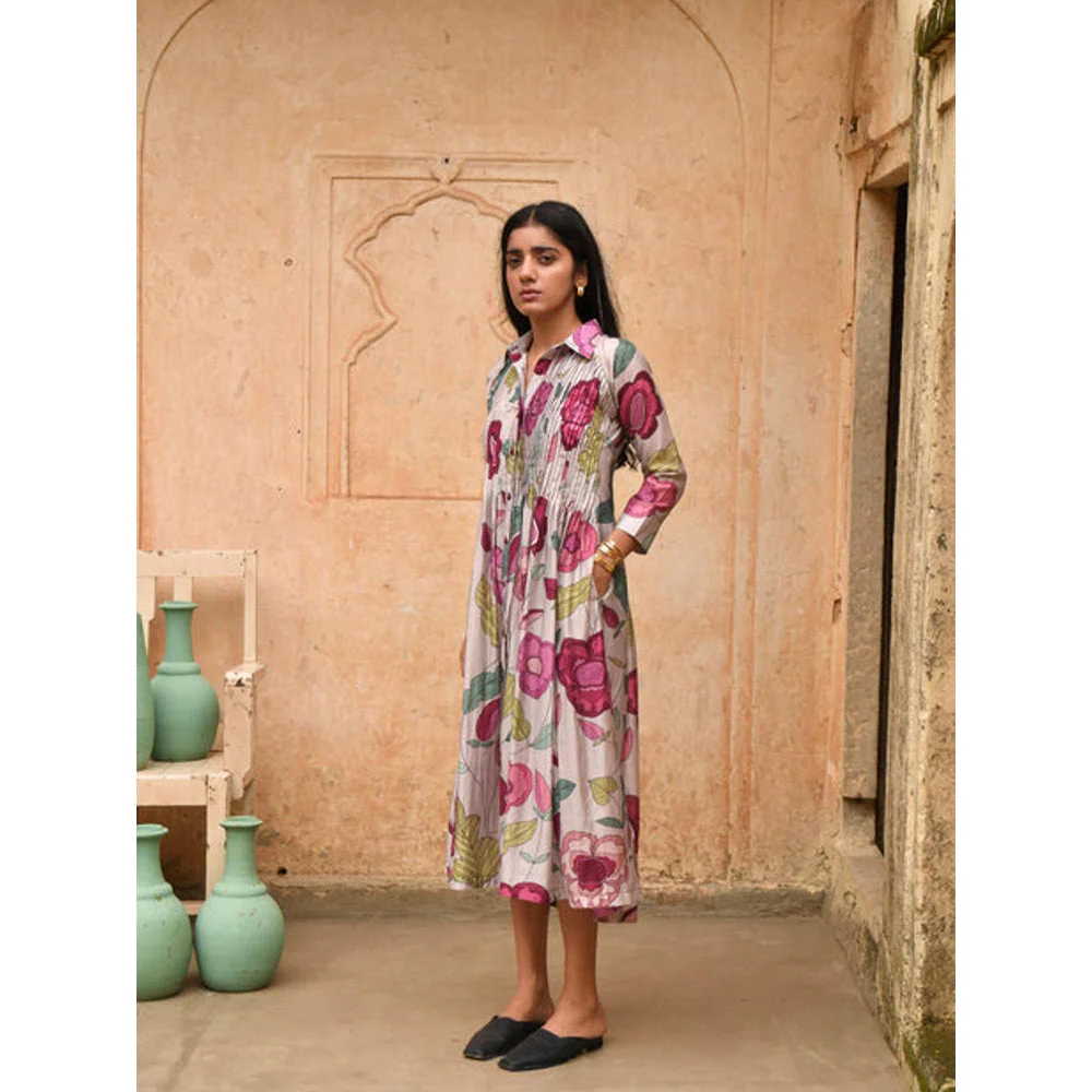 Taro India Magnolia Shirt Dress - Image 2