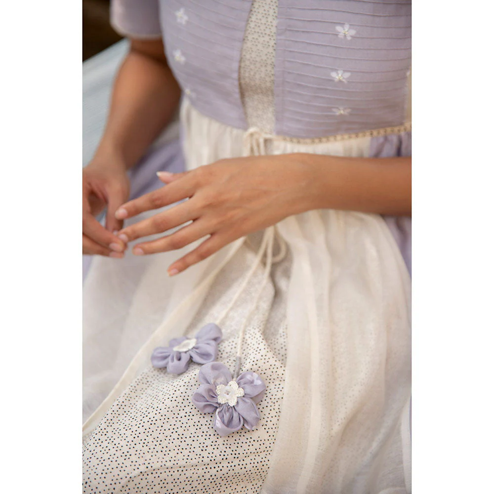 The Yellow Bow Lilac Mogra Jacket Dress (Set of 2) - Image 4