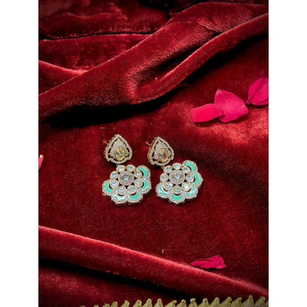 Tussya by Shreya Chandrika - Turquoise - Image 2