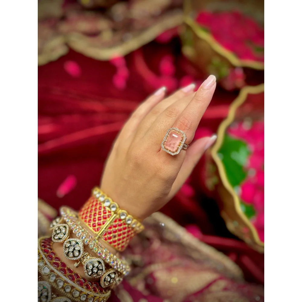 Tussya by Shreya Lavanya - Rose Quartz - Image 2