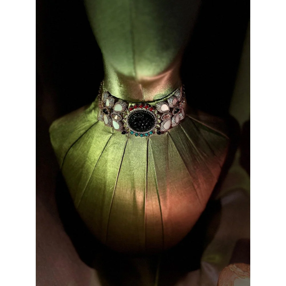Tussya by Shreya Zargul Choker Set - Image 6