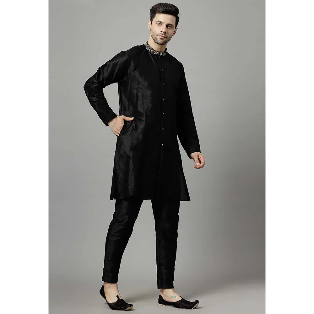 UTSAV FASHION Men Sequined Kurta and Pant - Image 2