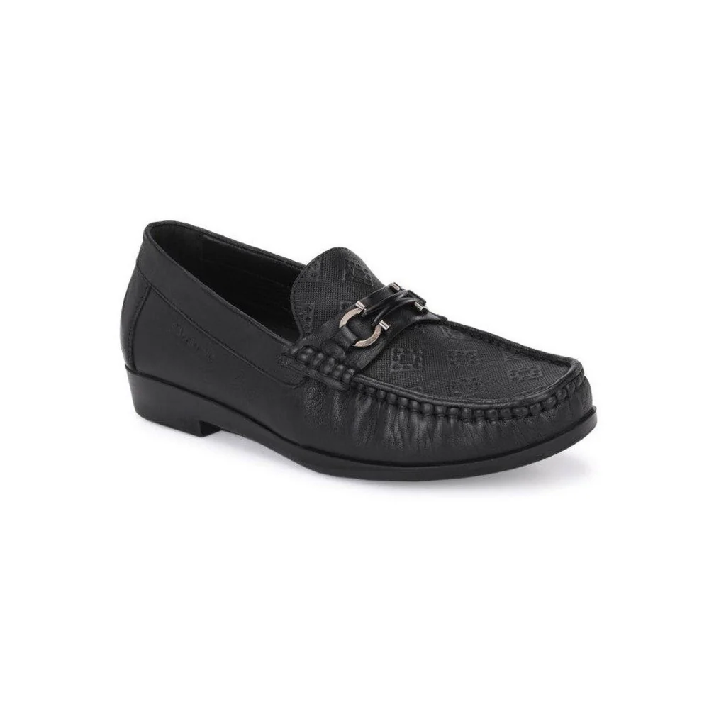 Valentino Men Premium Leather Formal Loafer Shoes - Image 2