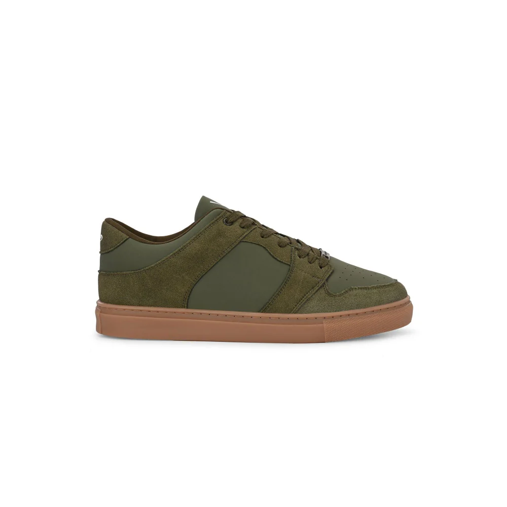Valentino West Port Men Olive Genz Chill Vibes Street Sneakers - Image 5