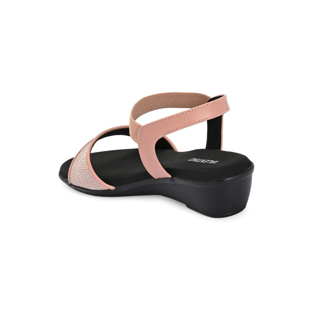Valentino Women Pink Premium Sandal Heels - Image 5