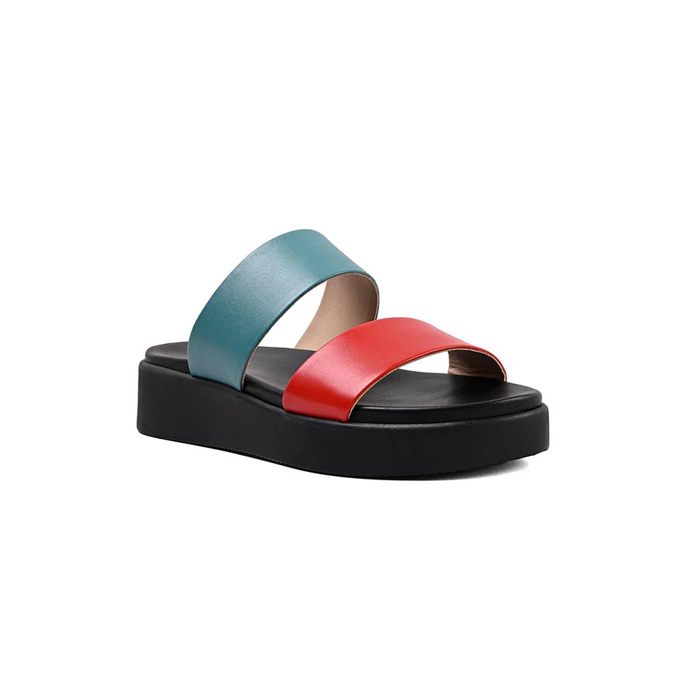 Vanilla Moon Felix Slip On Sandals - Black - Image 2