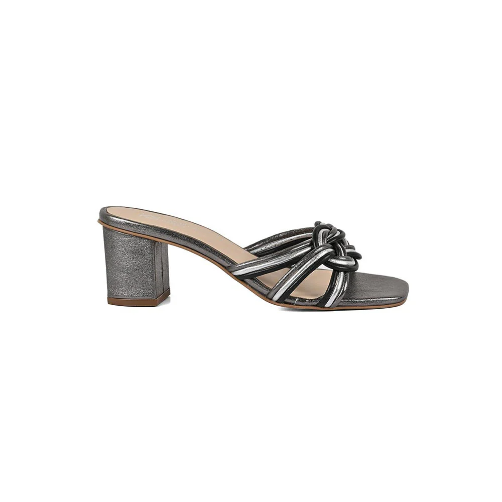 Vanilla Moon Heels Pewter Solid/Plain - Image 2