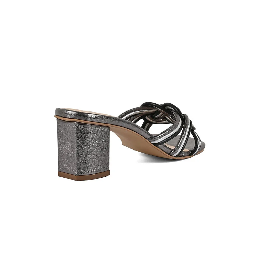 Vanilla Moon Heels Pewter Solid/Plain - Image 3