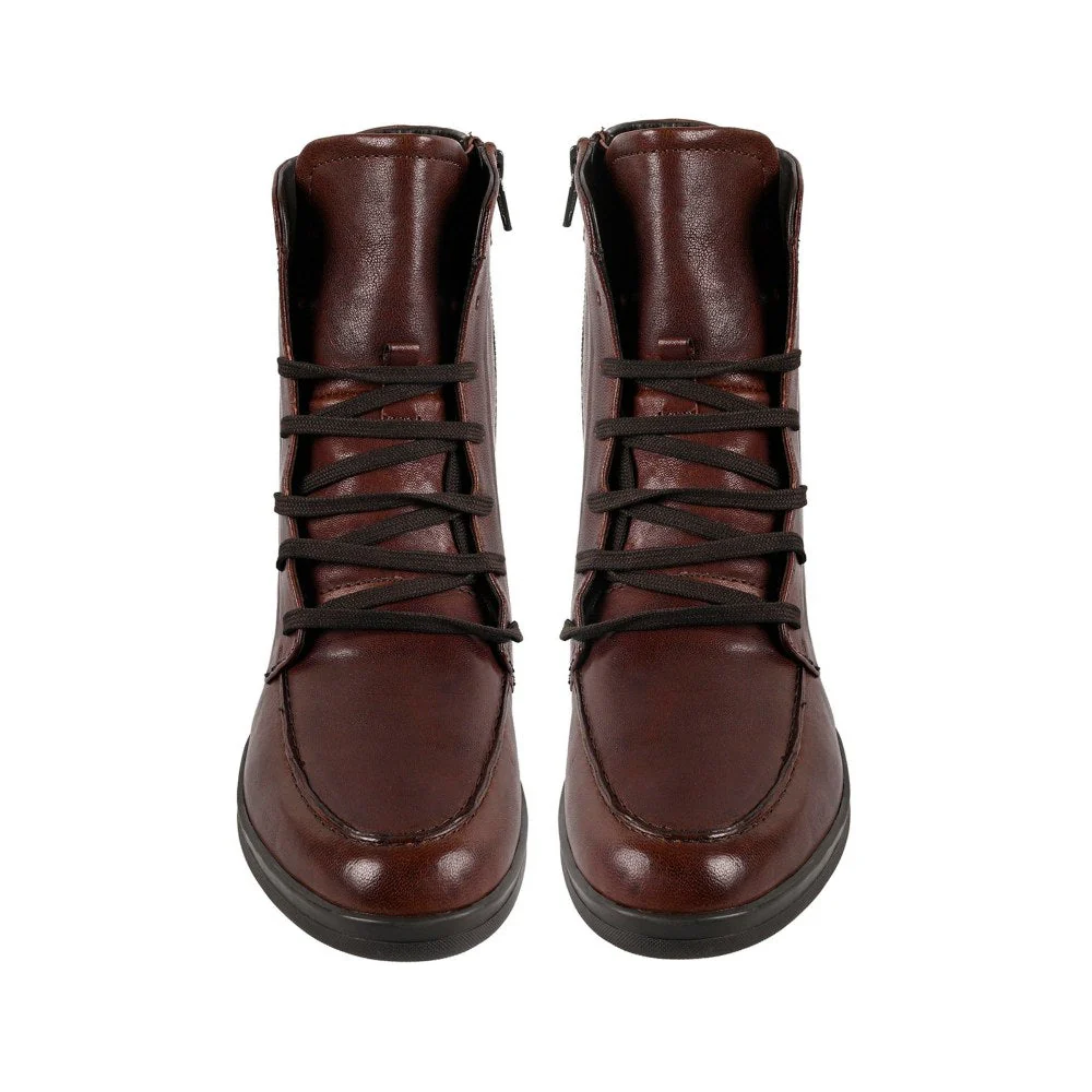 Vanilla Moon Jasper Brown Combat Boots - Image 4