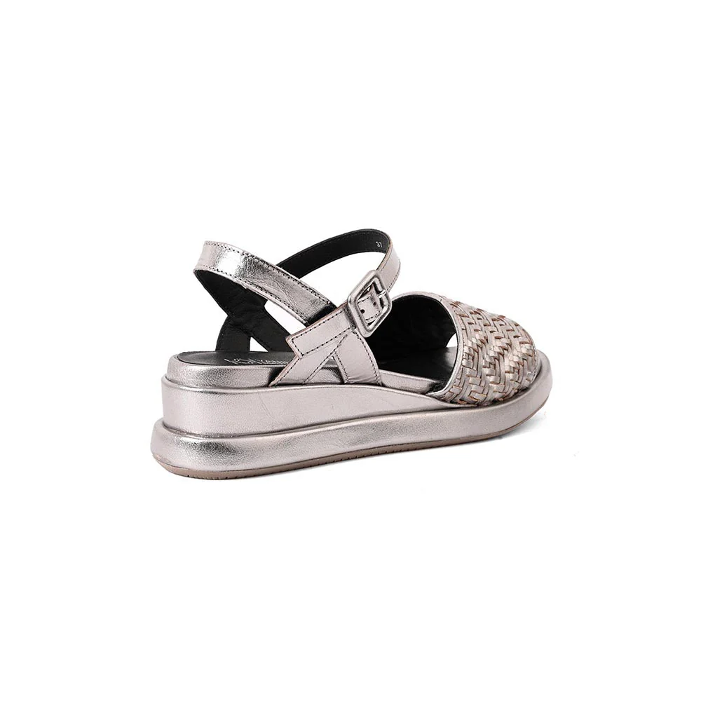 Vanilla Moon Oleta Buckle Sandals - Metallic - Image 2