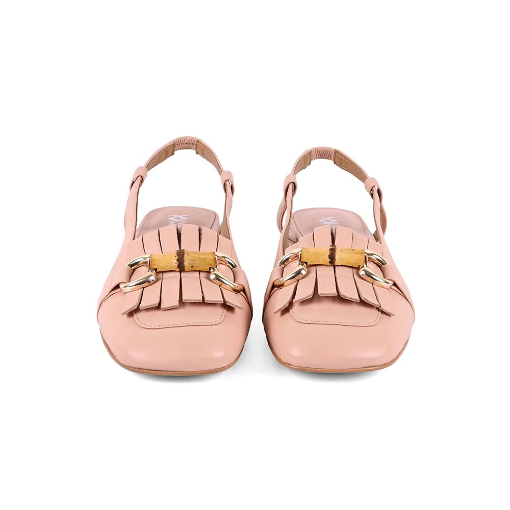 Vanilla Moon Women Peach Slingback Sandal - Image 4