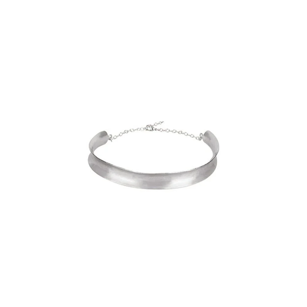 VARNIKA ARORA Silver Funnel Silver Choker - Image 2