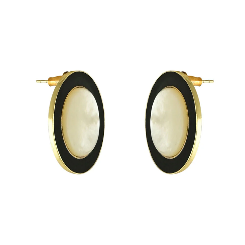 VARNIKA ARORA White Alyssa Studs - Image 4