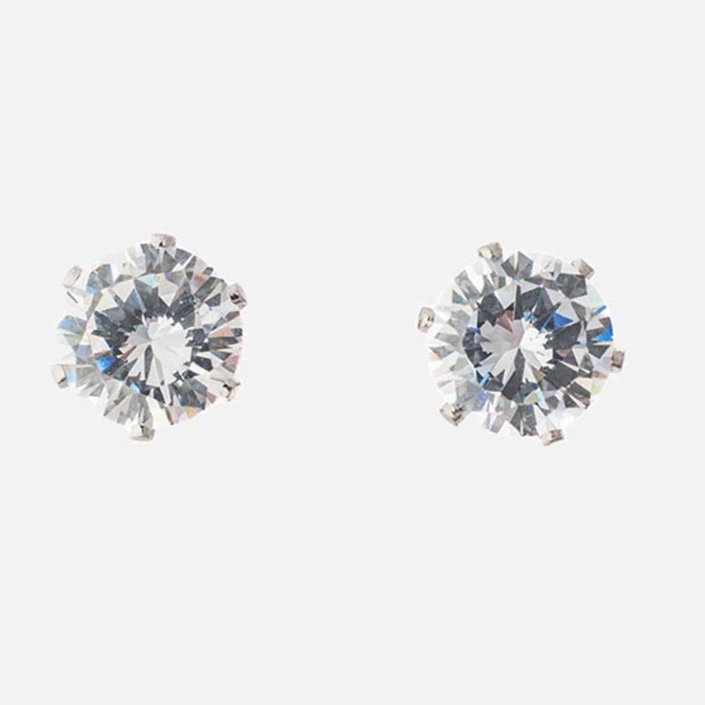 VIVINIA By Vidhi Mehra Zia Silver Plated Womens Zircon Earrings - Image 2