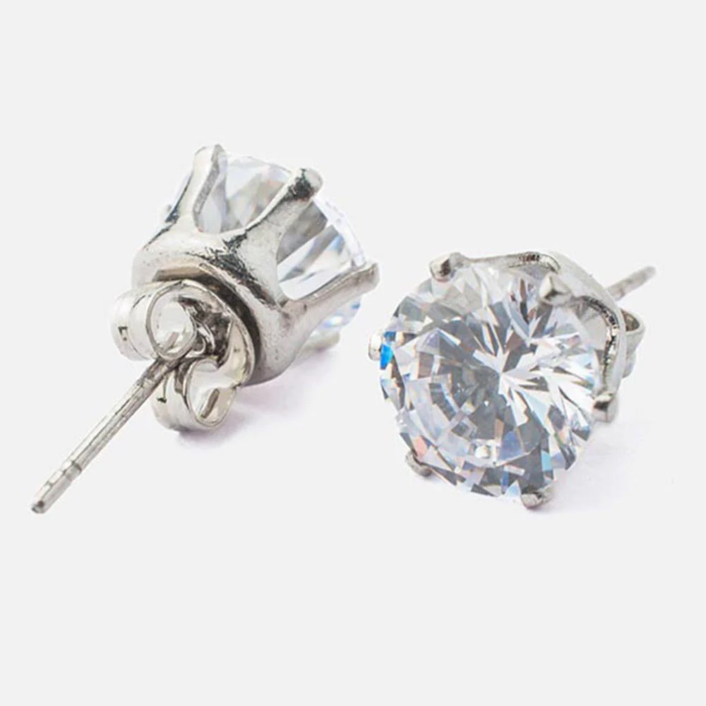 VIVINIA By Vidhi Mehra Zia Silver Plated Womens Zircon Earrings - Image 3